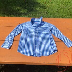 Blue Checkered Boy’s Shirt